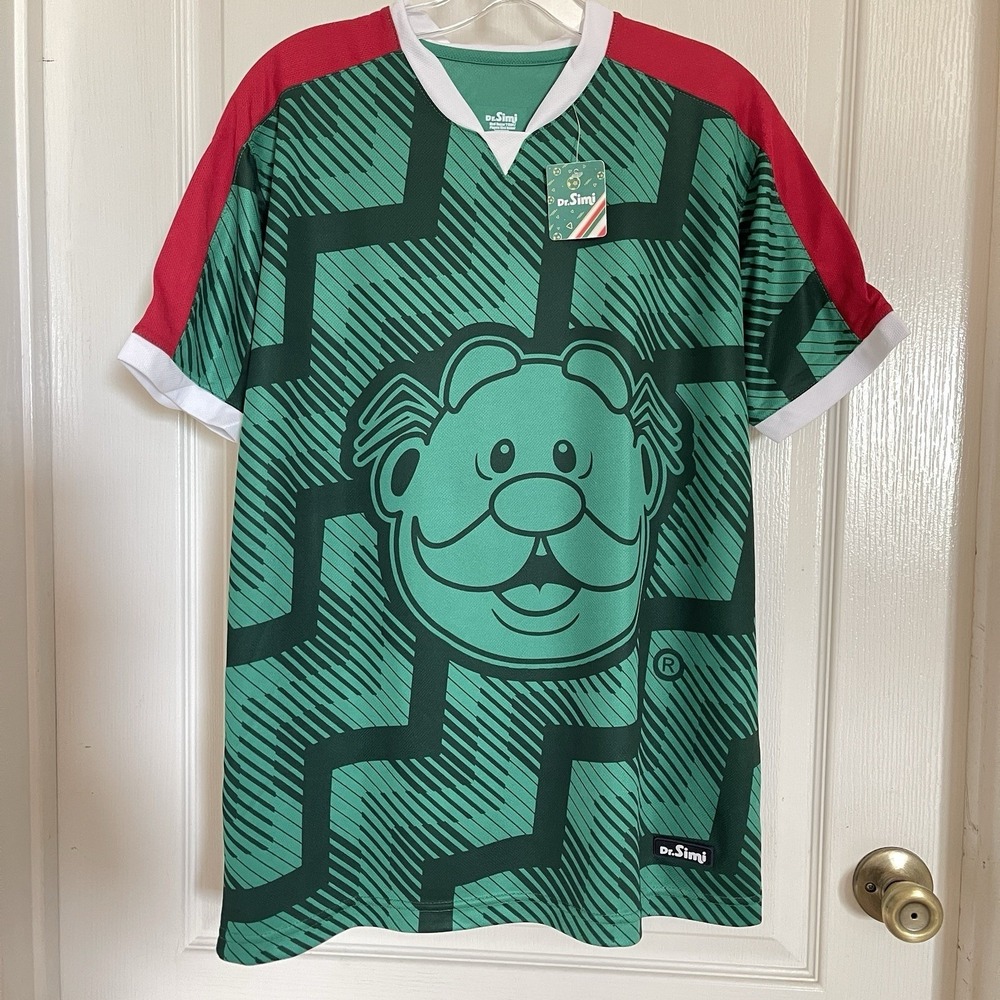 Dr. Simi Mexico Soccer Jersey Adult Size L/XL ~ NEW - Picture 1 of 4